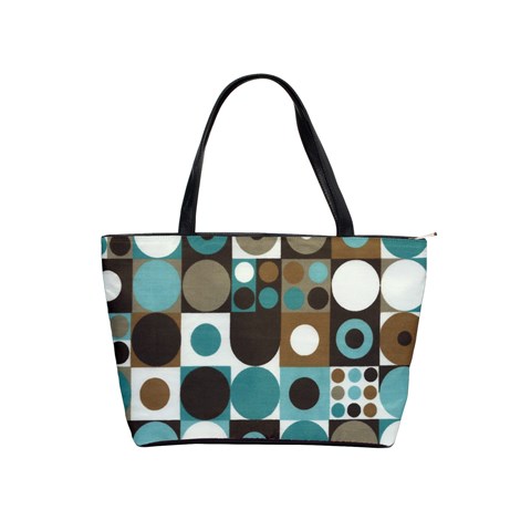 Dot Fabric Classic Shoulder Bag By Eleanor Norsworthy Front