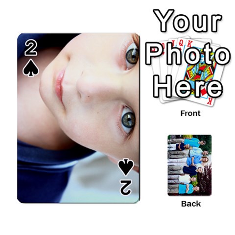 Custom Playing Cards By Kirsten Front - Spade2