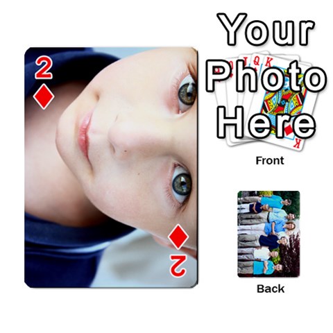 Custom Playing Cards By Kirsten Front - Diamond2