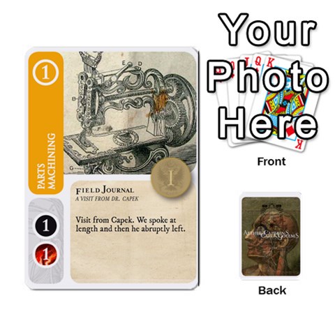 King Aether Captains: Capek Golems [economy] By Todd Sanders Front - HeartK