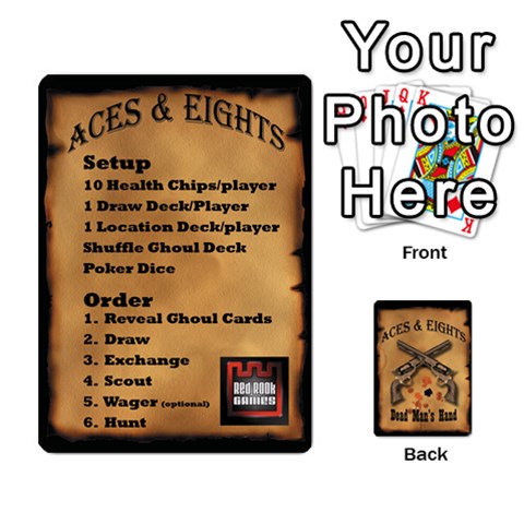 Queen Aces & Eights By Michael Front - ClubQ