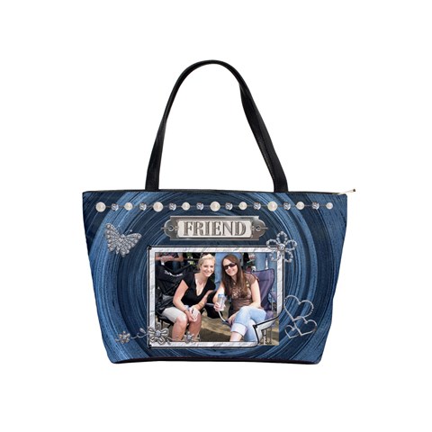 Friend Pretty Classic Shoulder Handbag By Lil Front