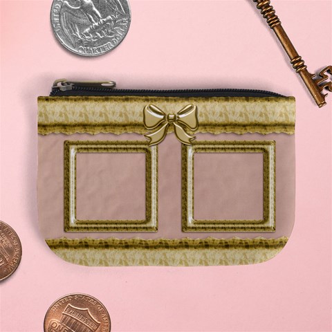 Elegant Mini Coin Purse By Deborah Front
