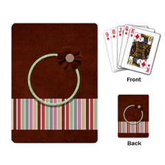 Sock Monkey Love Playing Cards 1 - Playing Cards Single Design (Rectangle)