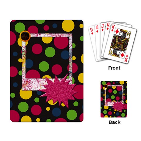 Clash Playing Cards 1 By Lisa Minor Back