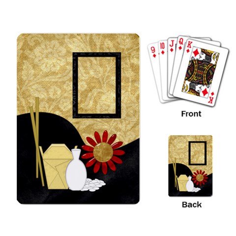 The Orient Playing Cards 2 By Lisa Minor Back