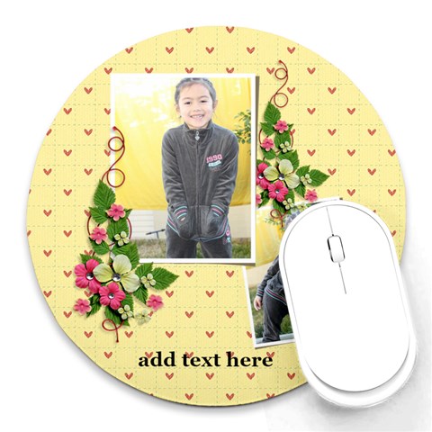 Round Mousepad Front