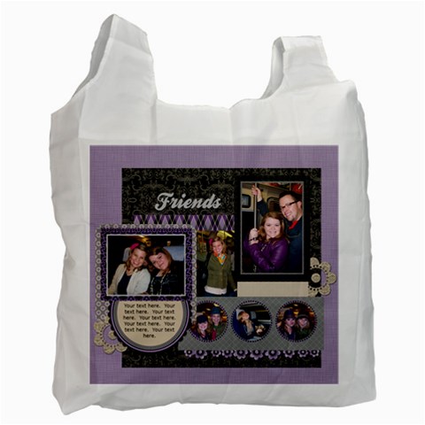 Royal Silhouette Recycle Bag By Klh Front