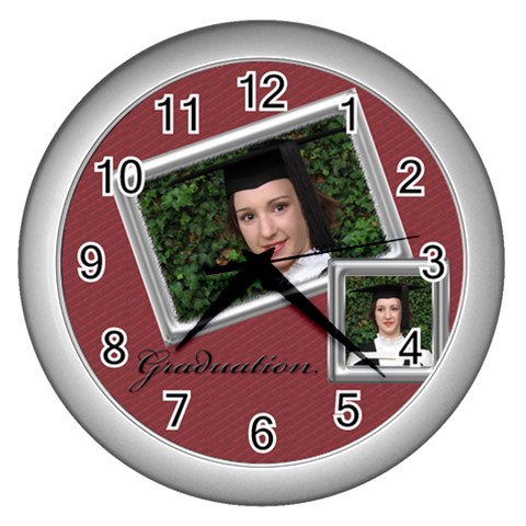 Graduation Clock By Deborah Front