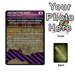Gamma World - Power Cards, Deck B - Playing Cards 54 Designs (Rectangle)