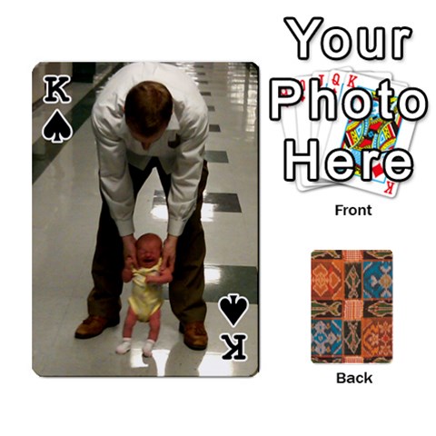 King Family Cards By Mary Nickels Front - SpadeK
