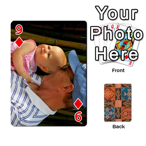 Family Cards By Mary Nickels Front - Diamond9