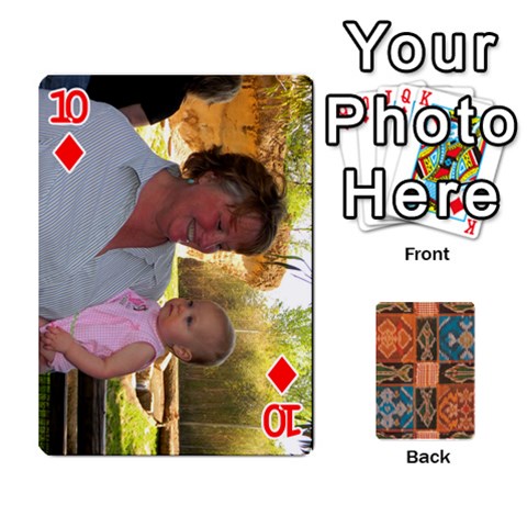 Family Cards By Mary Nickels Front - Diamond10
