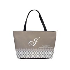 Shoulder Handbag - Initials 2 - Classic Shoulder Handbag