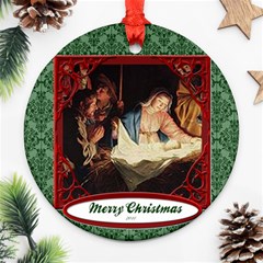 manger - Ornament (Round)