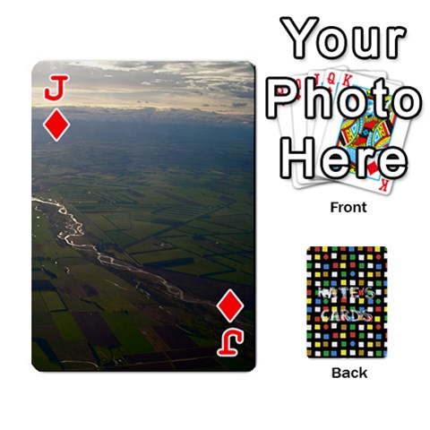 Jack Kates Cards By Kate M Front - DiamondJ