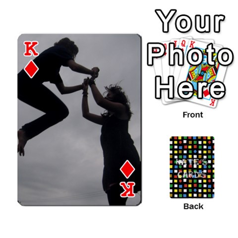 King Kates Cards By Kate M Front - DiamondK