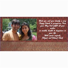 diwali card - 4  x 8  Photo Cards