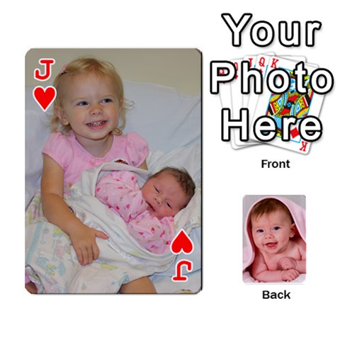 Jack Juliana s Playing Cards By Lisa Front - HeartJ