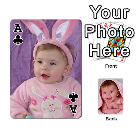 Ace Juliana s Playing Cards By Lisa Front - ClubA