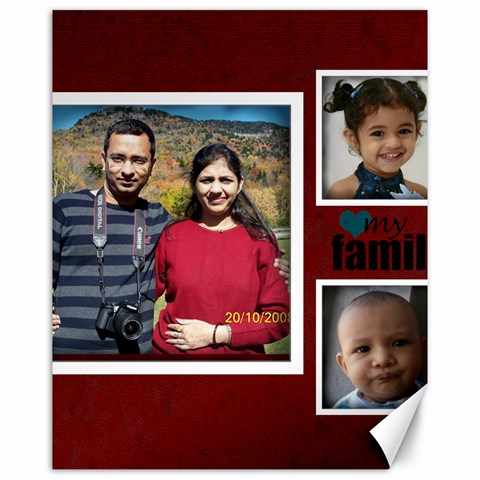 Family2 By Mekhla 15.75 x19.29  Canvas - 1