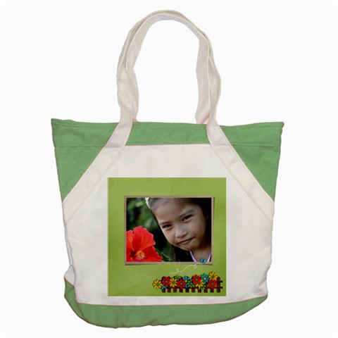 Accent Tote Bag : Summer Flowers By Jennyl Front