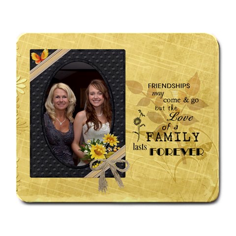 Family Love Mousepad By Lil Front