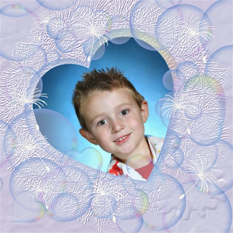 Bubbles 8x8 Scrapbook Pages By Chere s Creations 8 x8  Scrapbook Page - 4