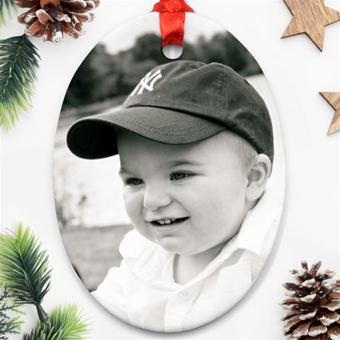B Ornament By Amber Front