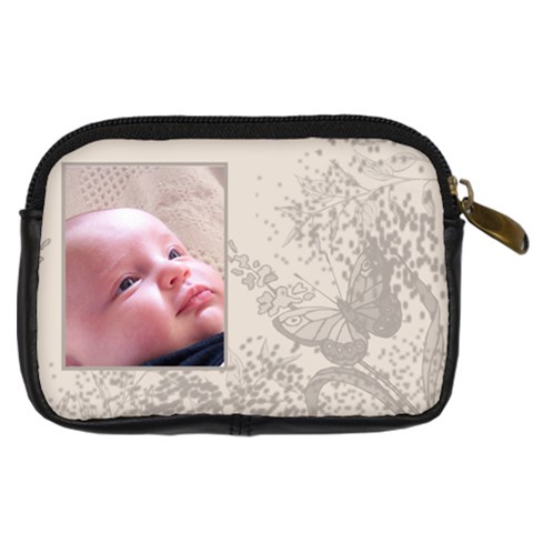 Coffee Butterfly Digital Camera Case By Deborah Back