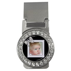 Silver Bow Money Clip