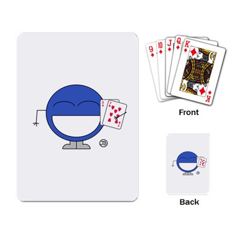 Poker Cards By Giggles Corp Back