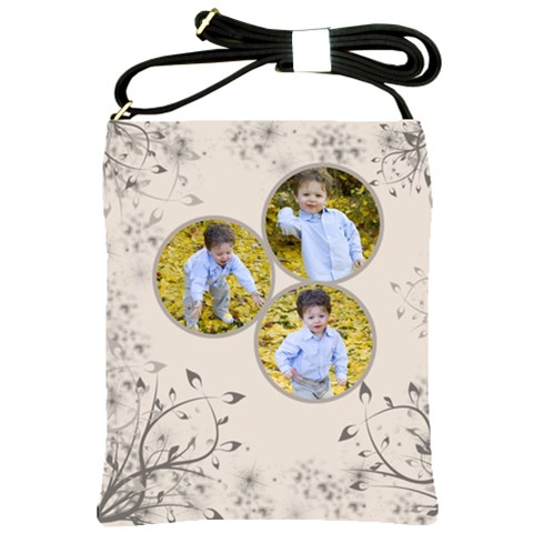 Coffee And Cream Sling Bag By Deborah Front