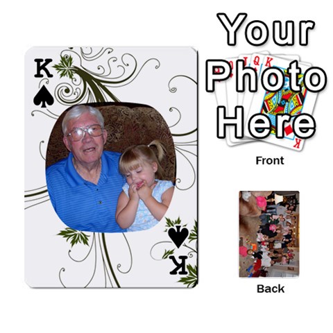 King Grandma s Cards By Larissa Front - SpadeK