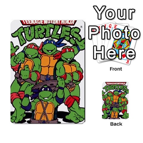Tmnt Turtle Deck By Daniel Chick Back 2