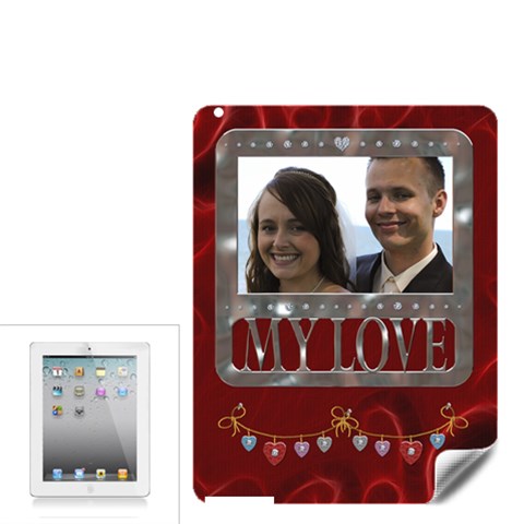 My Love Apple Ipad 2 Skin By Lil Front