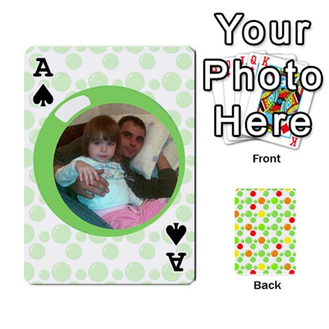 Ace My Cards Baloon By Galya Front - SpadeA