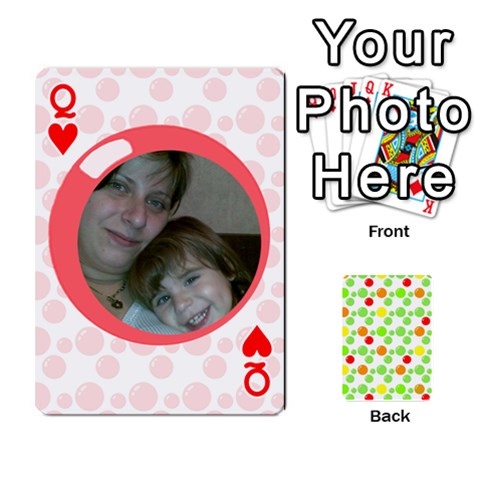 Queen My Cards Baloon By Galya Front - HeartQ