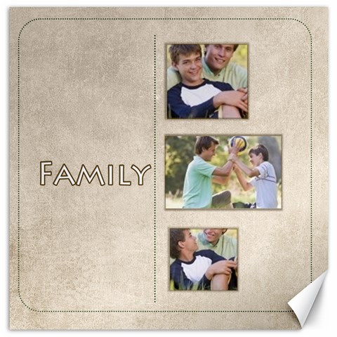 Family By Joely 19 x19.27  Canvas - 1