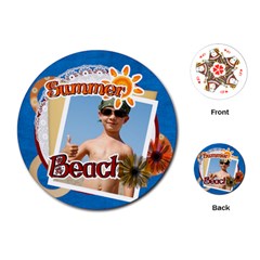 summer - Playing Cards Single Design (Round) summer - Playing Cards Single Design (Round)