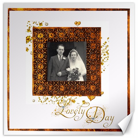 Lovely Day Dove 20 Inch Canvas By Catvinnat 19 x19.27  Canvas - 1