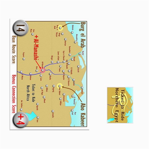 King Ticket To Ride: Northern Egypt By Matthew Stevenson Front - DiamondK