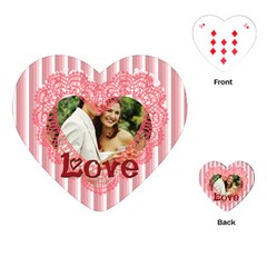 love - Playing Cards Single Design (Heart)