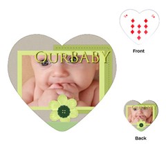 baby - Playing Cards Single Design (Heart)