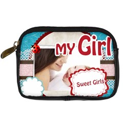 my girl - Digital Camera Leather Case