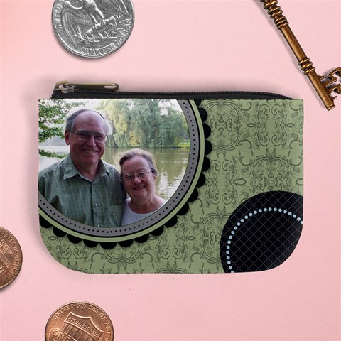 Summer Sophisticate 2 Mini Coin Purse By Klh Front