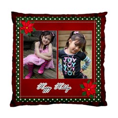 Cushion Case (One Side)- Happy Holidays (5 styles) - Standard Cushion Case (One Side) Cushion Case (One Side)- Happy Holidays (5 styles) - Standard Cushion Case (One Side)