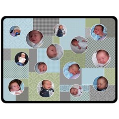 Summer Sophisticate Patchwork XL Fleece Blanket (4 styles) - Fleece Blanket (Large) Summer Sophisticate Patchwork XL Fleece Blanket (4 styles) - Fleece Blanket (Large)