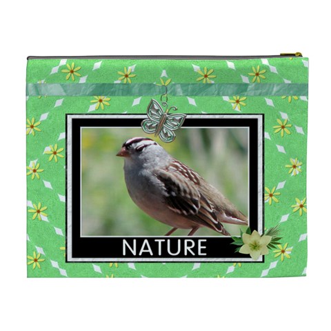 Nature Xl Cosmetic Bag By Lil Back