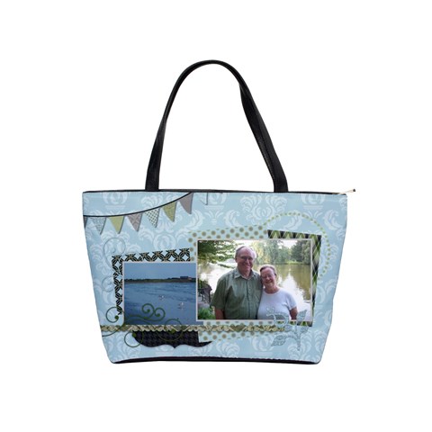 Summer Sophisticate Classic Shoulder Handbag By Klh Front